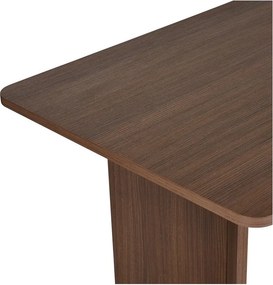 Трапезна маса от декор от орех 90x180 cm Linza – Kalune Design