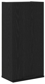 862095 vidaXL Стенен шкаф, черен дъб, 32x20x67 см, инженерно дърво