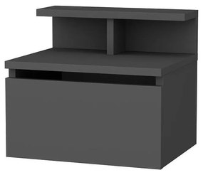 Нощно шкафче NOVEN антрацит