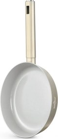 Тиган Swiss Haus SH-SCFP24CH, Ø24x4.9 см, Sapphire-керамично покритие, Без PTFE/PFAS/PFOA, Индукция, Шампанско