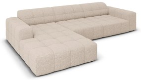 Бежов ъглов диван (ляв ъгъл) Chicago - Cosmopolitan Design