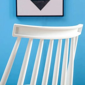 Кухненски стол Nolan-Бял (4) парчета