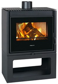 Камина Prity PM TV, 13 kW, 150 мм, 69х39х94 см, Черен