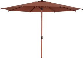 Прав накланящ се чадър Hesperide Loompa, 3 m - Махагон