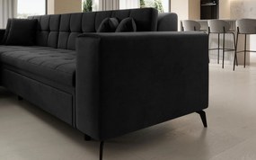 Ъглов диван Gessola-Left-Anthracite