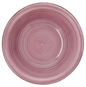 Купа за Салата Quid Vita Peoni, Керамика, Розов, 23 cm, Pack 6x