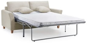 Бежов разтегателен диван 190 cm Sonia - Scandic