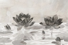 Фототапет плаващи цветя