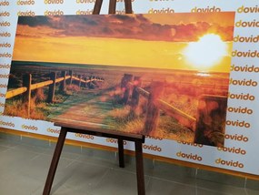 Картина на платно – Вълнуващ залез