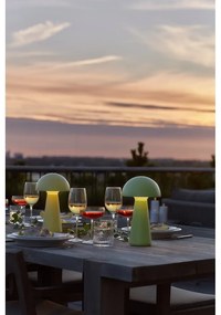 Жълта LED настолна лампа с дистанционно управление (височина 28 cm) Sam – Sirius