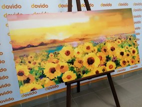 Картина на платно – Слънчогледово поле