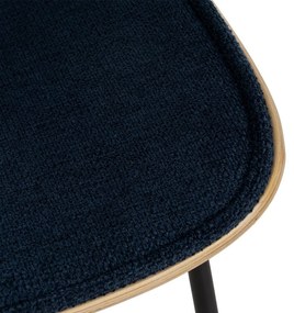 Тъмносини трапезни столове в комплект от 2 бр. Elio – Ixia