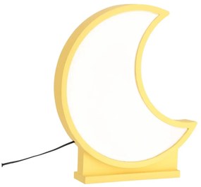 Жълта бебешка лампа Moon - Candellux Lighting
