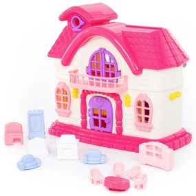 Polesie Toys - Къща за кукли 12 ел. - 78261