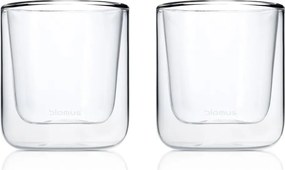 Двустенни стъклени чаши в комплект 2 бр. 200 ml Nero – Blomus