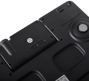 Кантар Adler AD 8182, До 180 кг, Проектор, LCD дисплей, 4 x ААA, Черен