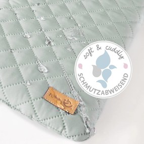 Бяла кошара за игра 100x75 cm на колелца Style – Roba