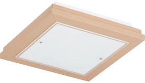 Argon 1866 - Плафон TABOR 4xE27/15W/230V 42x42 см бежов