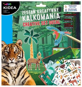 Kidea - Творчески комплект с ваденки Животни 92567