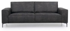 Тъмносив диван от изкуствена кожа 224 см Copenhagen - Scandic
