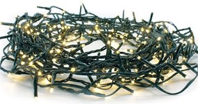 100 Коледа крушка LED в ред на 5см-Warm бял (10) парчета