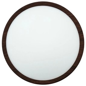 LED таванно осветително тяло LED/24W/230V 3000/4000/6500K Ø 30 см кафяво