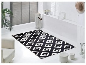 Черно-бял килим Уинстън, 80 x 150 cm Geo - Vitaus