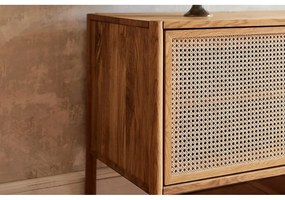 Нисък скрин от дъб 97x69 cm Pola - The Beds