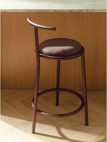 Бордо метален бар стол (височина на седалката 68 cm) Hogo – noo.ma