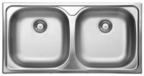 Deante ZEX_0203 - Кухненска мивка XYLO 43,5x78 см сатен