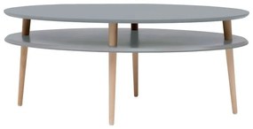 Тъмно сива масичка за кафе OVO Ovo - Ragaba