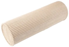 Светлокафява детска възглавница за диван от рипсено кадифе Roll – Wigiwama