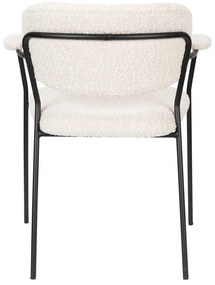 Бели трапезни столове в комплект от 2 Jolien - White Label