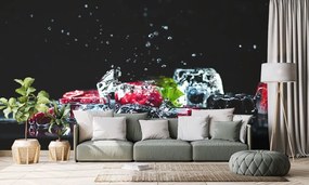 Фототапет – Плодови ледени кубчета