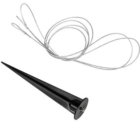 Модерна външна лампа бяла 25 см IP65 - Nura