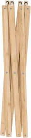 Сушилник за дрехи 5five Black Bamboo Accordion, Бамбук Бежов, 7 m