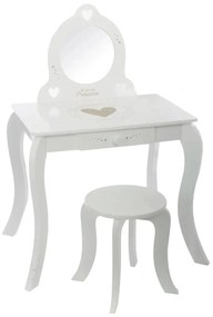Детска тоалетка atmosphera, MDF, Бял