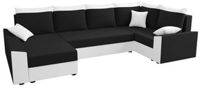 Разтегателен диван в П-образна форма PAULIN, 307x90x161, rainbow 15/rainbow 31, десен