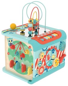 Hape - Интерактивна играчка, Магически музикален куб 4 в 1