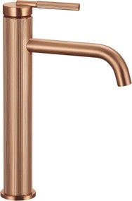 Смесител за мивка Rea Argon Brush Copper high
