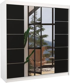 Гардероб Gorell 200 плъзгащ се-Leuko-Mauro