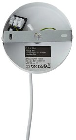 Модерен висящa лампa бялa 50cm 3-Light - Drum Duo