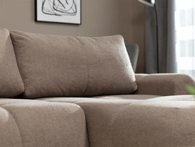 Ъглов диван Mitto-Krem-Left