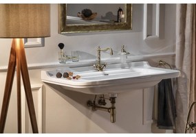 Стояща батерия за мивка в бронзов цвят Antea – Sapho