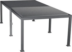 Беседка Hesperide Evora, Алуминий, 6x3.6 m - Графит