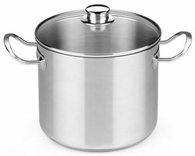 Тенджера със Стъклен Капак BRA D219485 6,5 L Неръждаема стомана Стомана Метал Неръждаема стомана 18/10