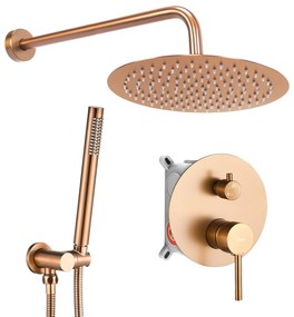 Душ система за вграждане Rea Lungo Copper Brush