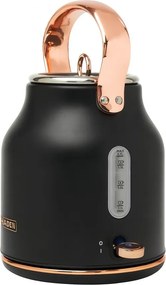 Черна електрическа кана 1,7 l Heritage – Haden