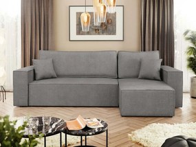 Ъглов диван Karl II-Тъмносив