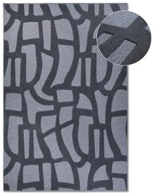 Тъмносин килим от рециклирани влакна 160x230 cm Therese – Villeroy&amp;Boch